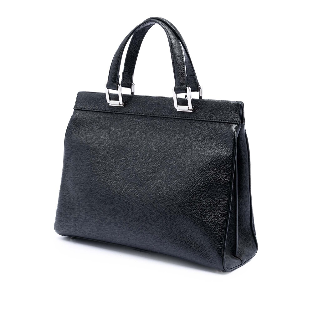 Pre-Loved Gucci Medium Leather Zumi Top Handle Bag - Picture 2 of 8